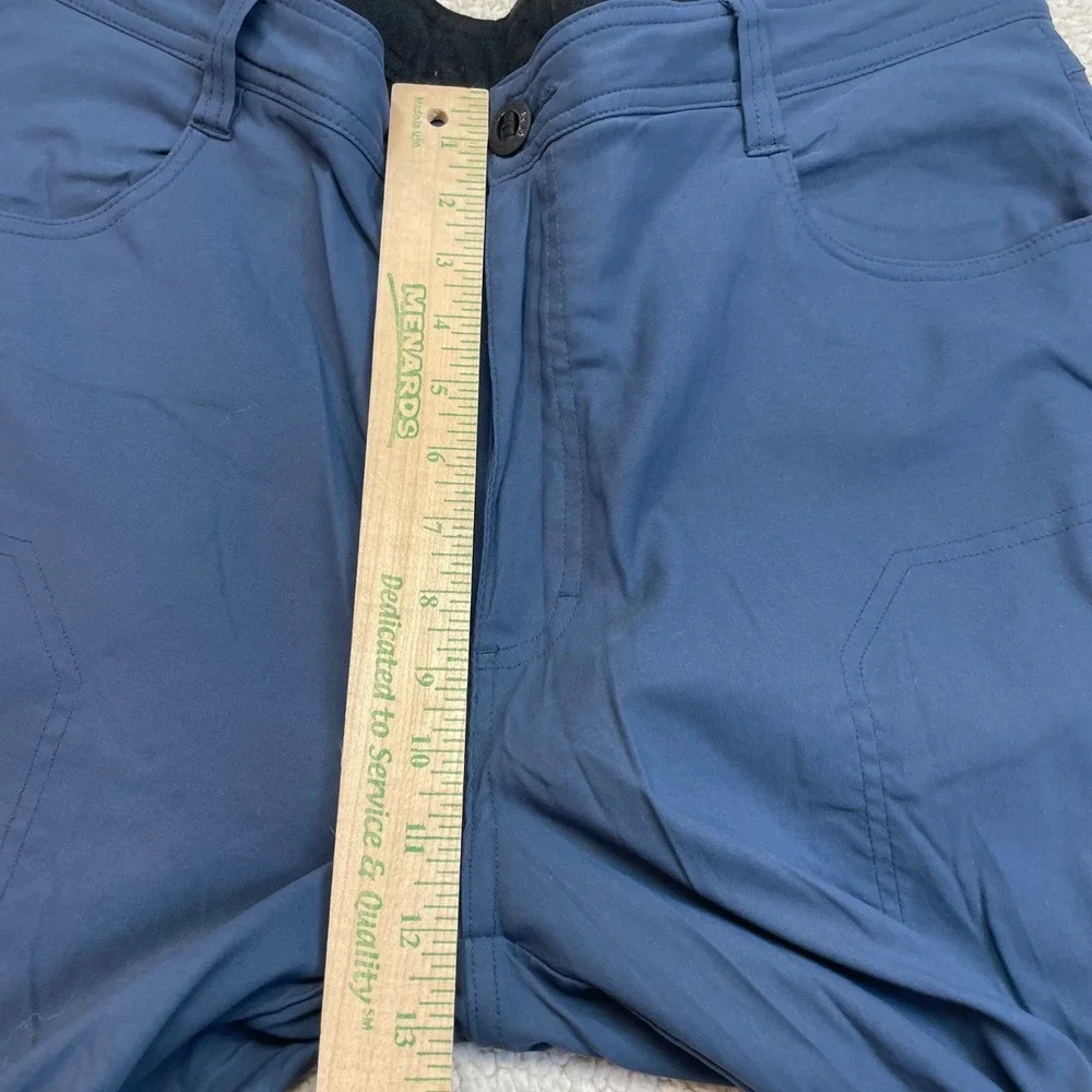 Orvis Pants Mens 38x32 Blue Classic Collection Fleece Lined Outdoor Utility
